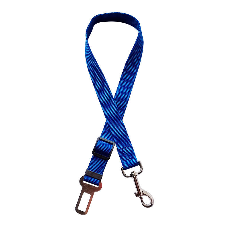 Adjustable Dog Car Seat Belt Harness Clip – Pet Safety Seatbelt for Cats & Dogs, Vehicle Travel Restraint Lead
