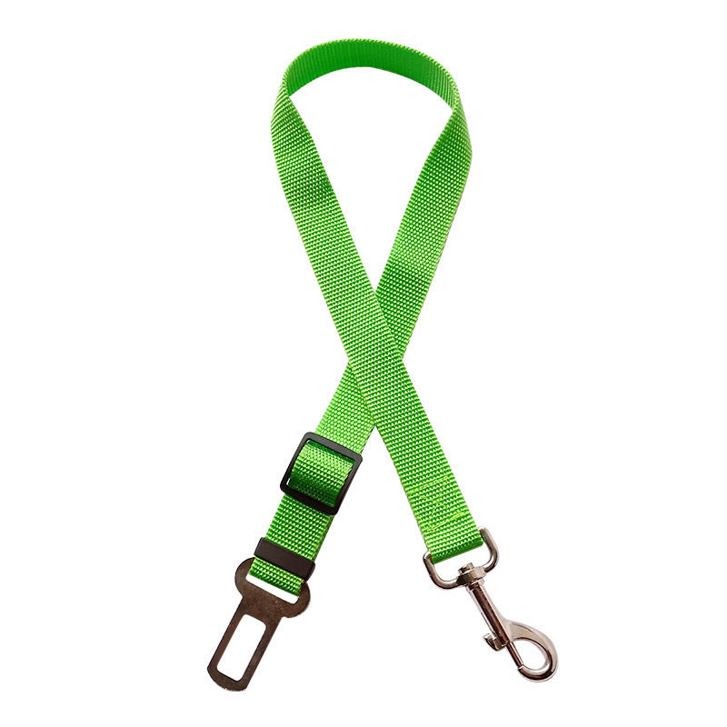 Adjustable Dog Car Seat Belt Harness Clip – Pet Safety Seatbelt for Cats & Dogs, Vehicle Travel Restraint Lead