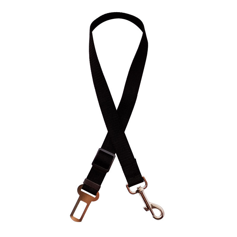 Adjustable Dog Car Seat Belt Harness Clip – Pet Safety Seatbelt for Cats & Dogs, Vehicle Travel Restraint Lead