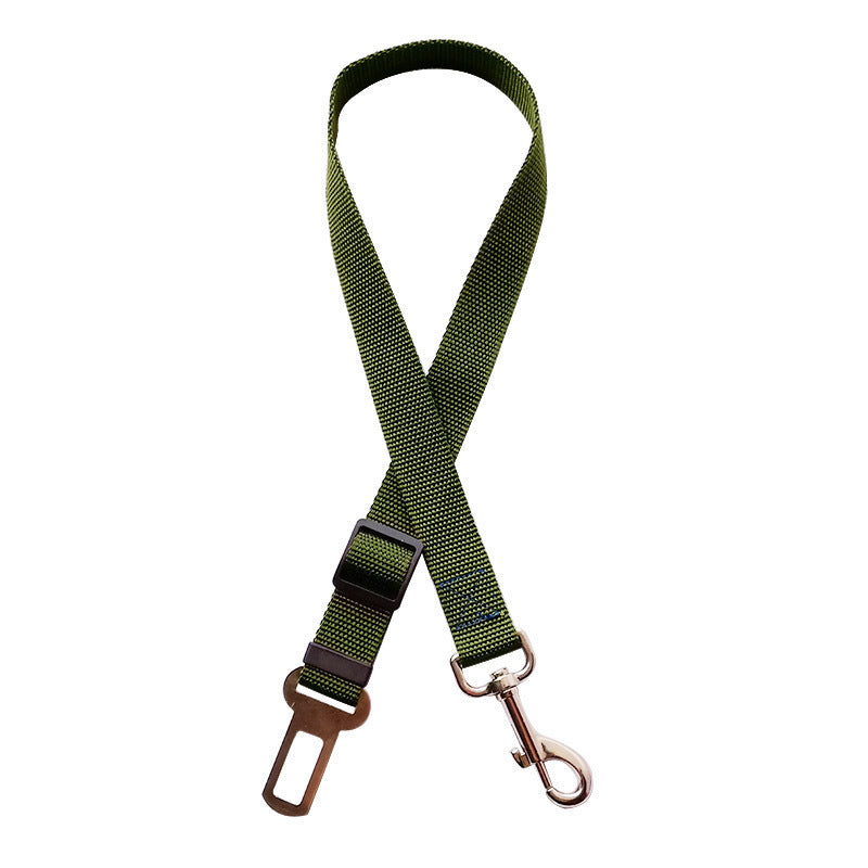 Adjustable Dog Car Seat Belt Harness Clip – Pet Safety Seatbelt for Cats & Dogs, Vehicle Travel Restraint Lead