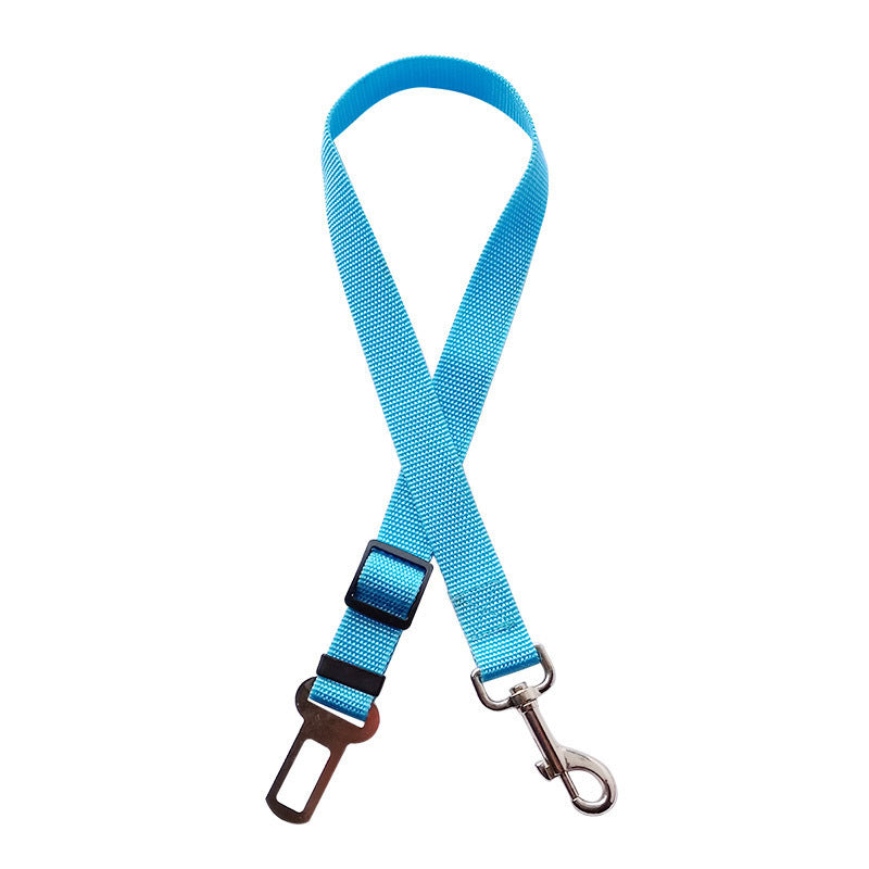 Adjustable Dog Car Seat Belt Harness Clip – Pet Safety Seatbelt for Cats & Dogs, Vehicle Travel Restraint Lead