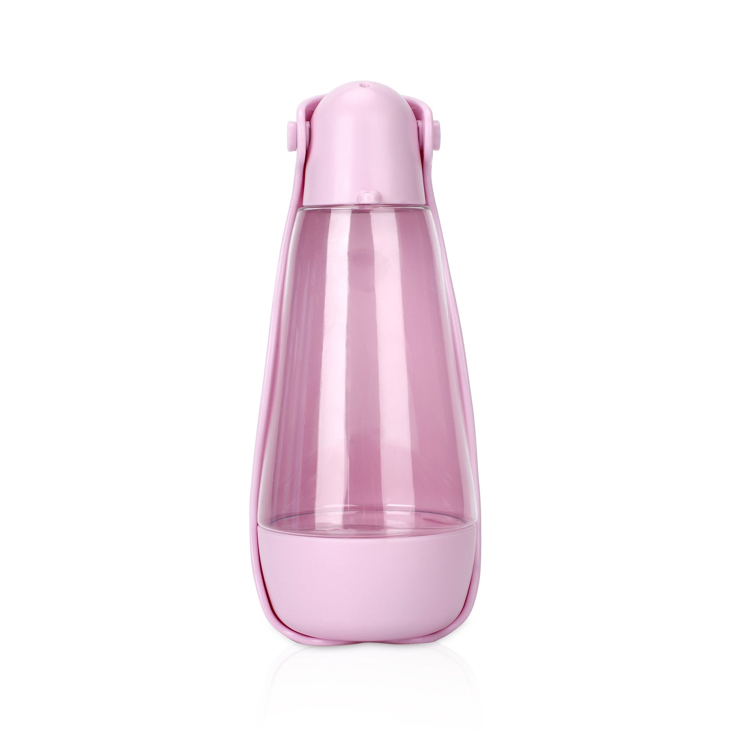 2-in-1 Portable Pet Water & Food Bottle – Hands-Free Travel Dispenser for Dogs & Cats