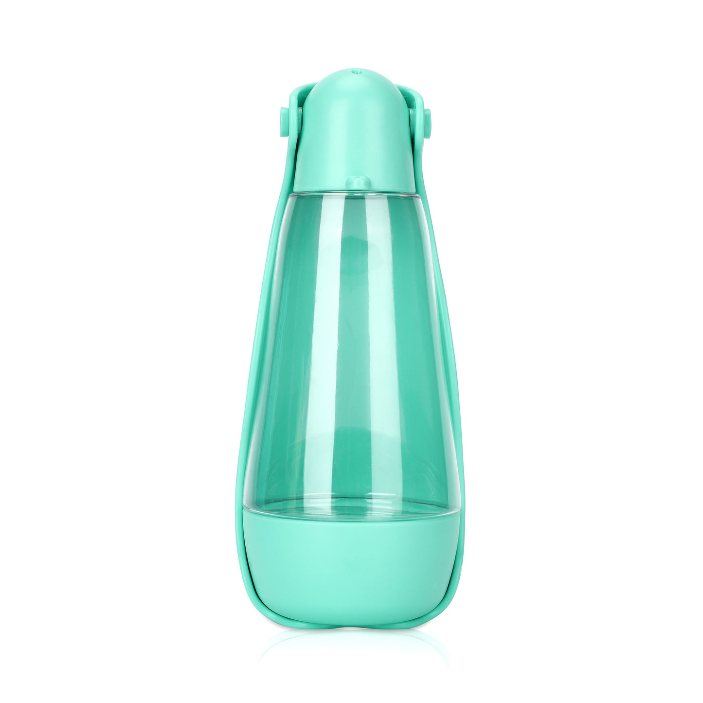 2-in-1 Portable Pet Water & Food Bottle – Hands-Free Travel Dispenser for Dogs & Cats