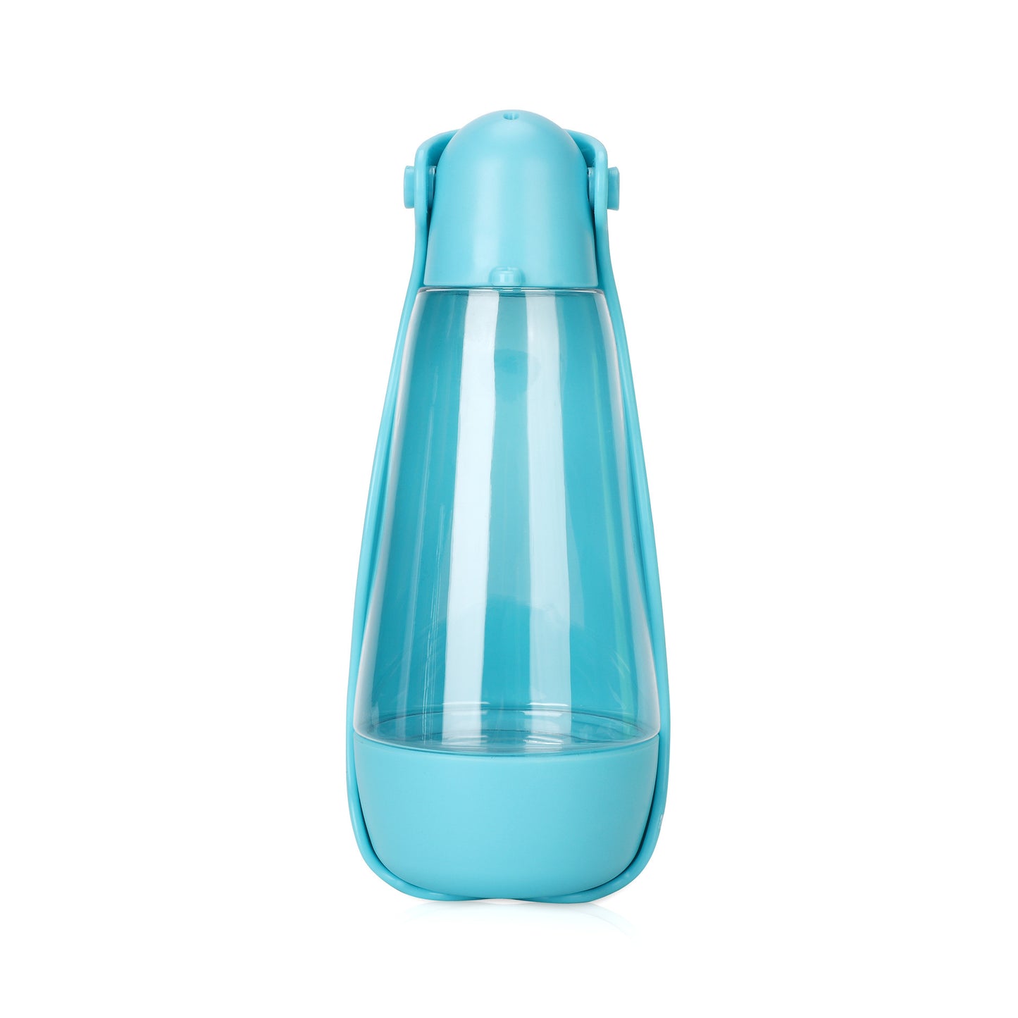 2-in-1 Portable Pet Water & Food Bottle – Hands-Free Travel Dispenser for Dogs & Cats
