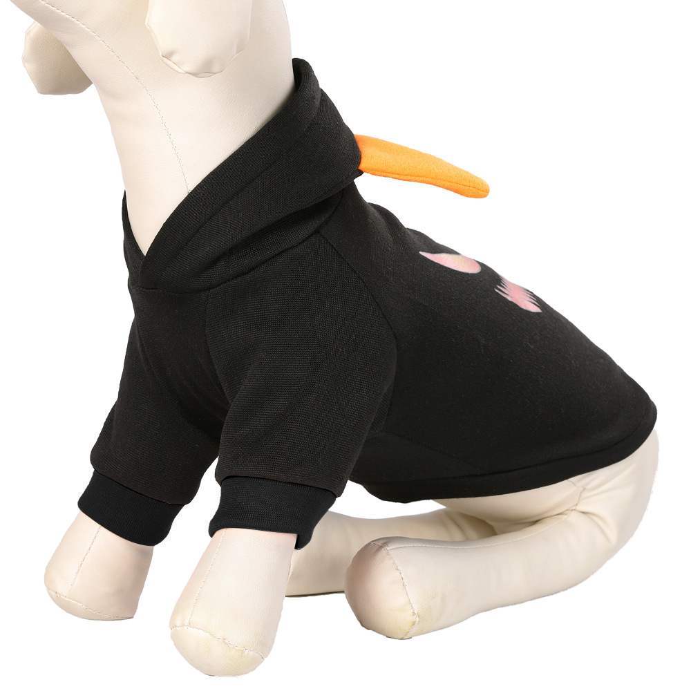Halloween Pet Clothes – Cotton Dog & Cat Outfit with Flaming Eyes or Pumpkin Design