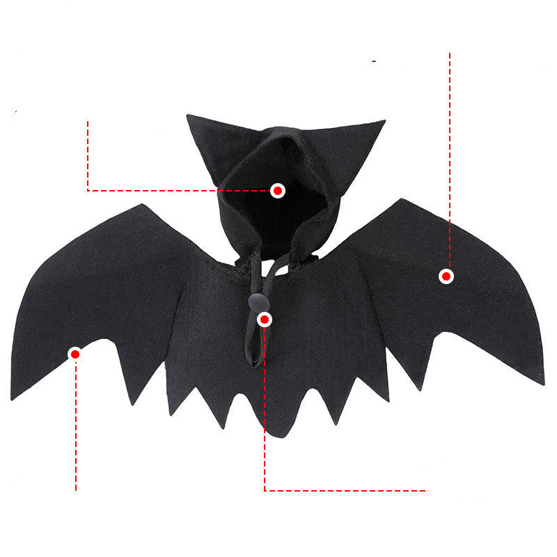Halloween Pet Bat Wings – Funny Dog & Cat Costume Accessory