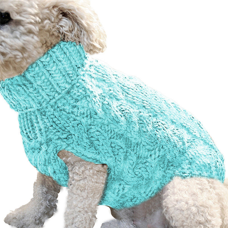 Cozy Knit Dog Sweater – Warm Winter Pet Apparel, Cable-Knit & Fleece Styles for Small & Large Dogs
