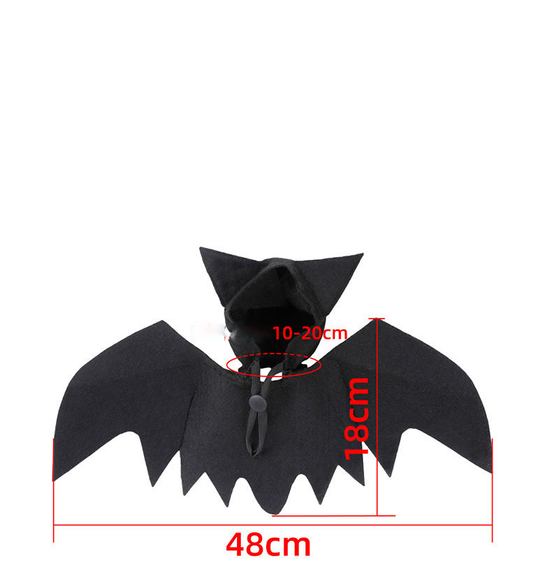 Halloween Pet Bat Wings – Funny Dog & Cat Costume Accessory