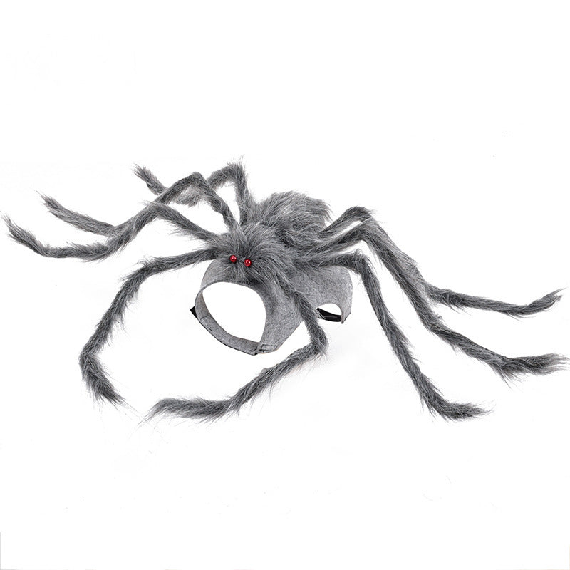 Halloween Spider Pet Costume – Big Scary Outfit for Dogs & Cats
