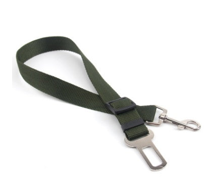Durable Polyester Fixed-Strap Dog Leash – Strong Nylon Pet Lead, Reflective, Comfortable Grip, Adjustable Length