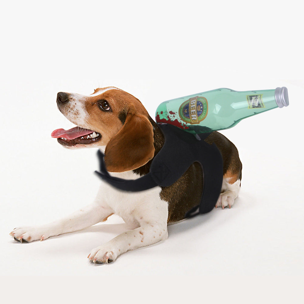 Halloween Funny Pet Clothes – Illusion Costume with Saw, Knife, Axe & More