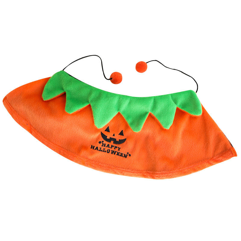 Pumpkin Cloak & Bat Wings Pet Costume – Scary Halloween Outfit for Cats & Dogs