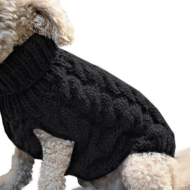 Cozy Knit Dog Sweater – Warm Winter Pet Apparel, Cable-Knit & Fleece Styles for Small & Large Dogs