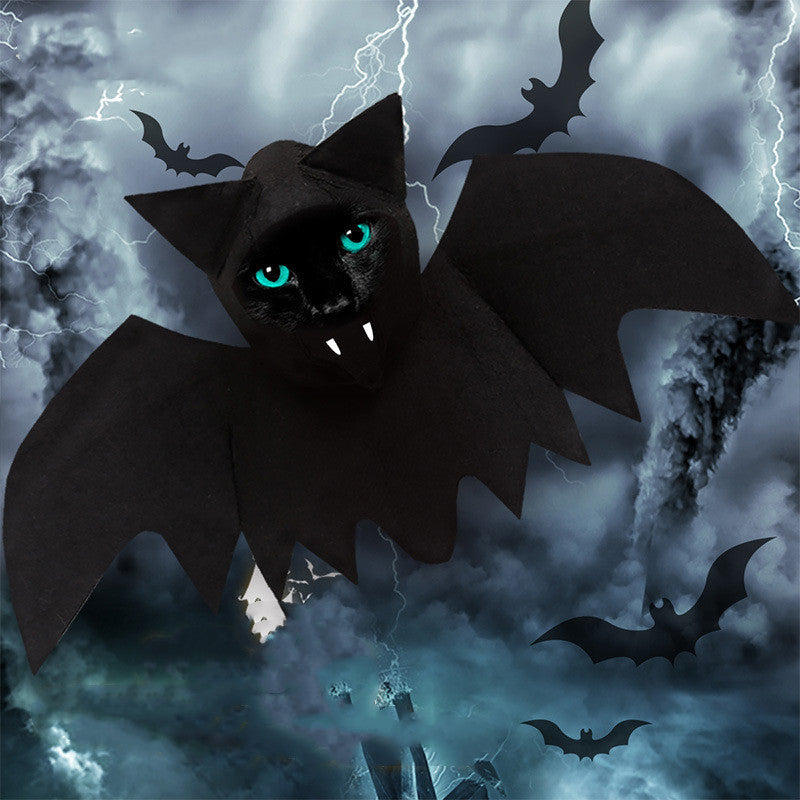 Halloween Pet Bat Wings – Funny Dog & Cat Costume Accessory