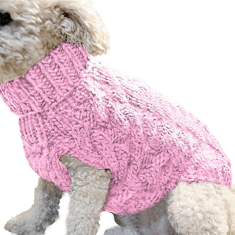 Cozy Knit Dog Sweater – Warm Winter Pet Apparel, Cable-Knit & Fleece Styles for Small & Large Dogs