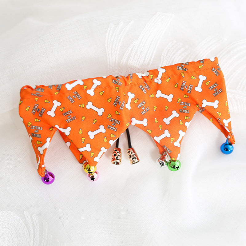 Pumpkin Cloak & Bat Wings Pet Costume – Scary Halloween Outfit for Cats & Dogs
