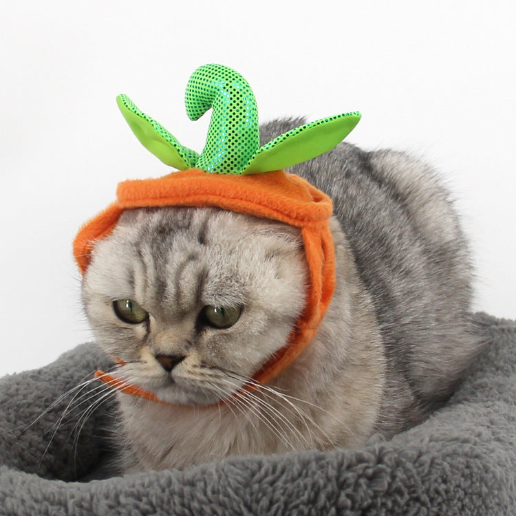 Pumpkin Pet Costume – Cute Halloween Outfit for Cats & Dogs