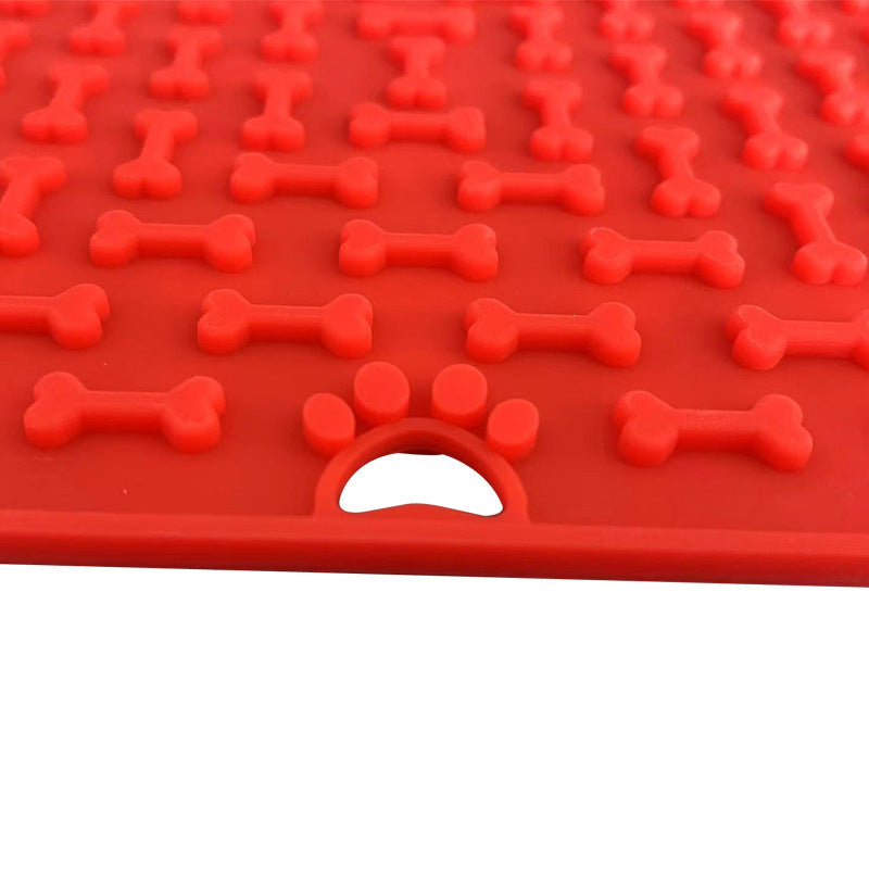 Silicone Lick Mat Slow Feeder for Dogs & Cats – Non-Slip, Freezer-Safe Licking & Snuffle Pad for Anxiety Relief & Healthy Digestion