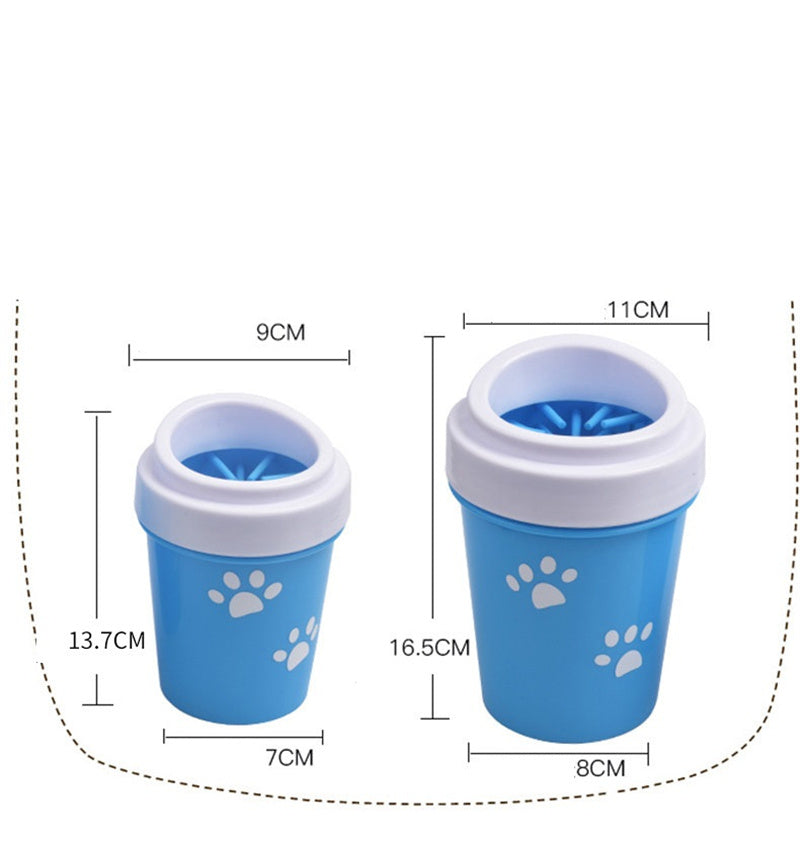 Pet Dog Foot Care – Silicone Paw Cleaner Cup for Muddy Paw