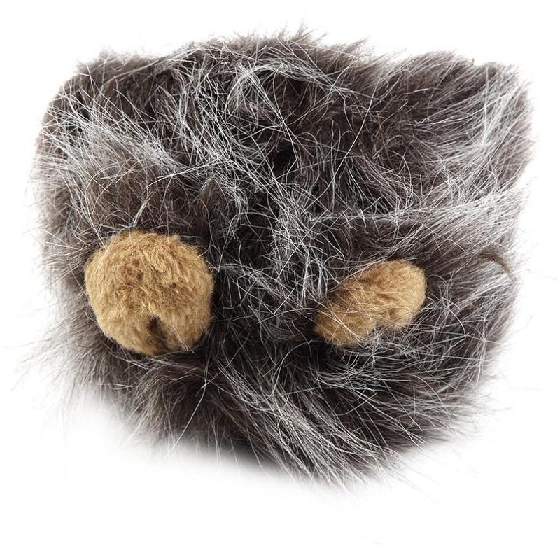 Lion Mane Pet Hat – Funny Halloween Costume for Cats & Small Dogs
