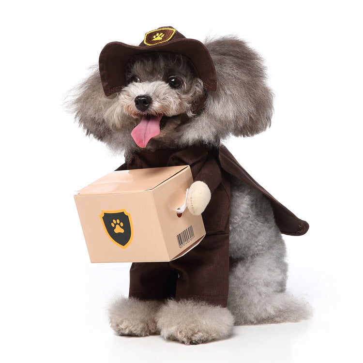 European & American Pet Cosplay Costumes – Funny Halloween Dog & Cat Outfits