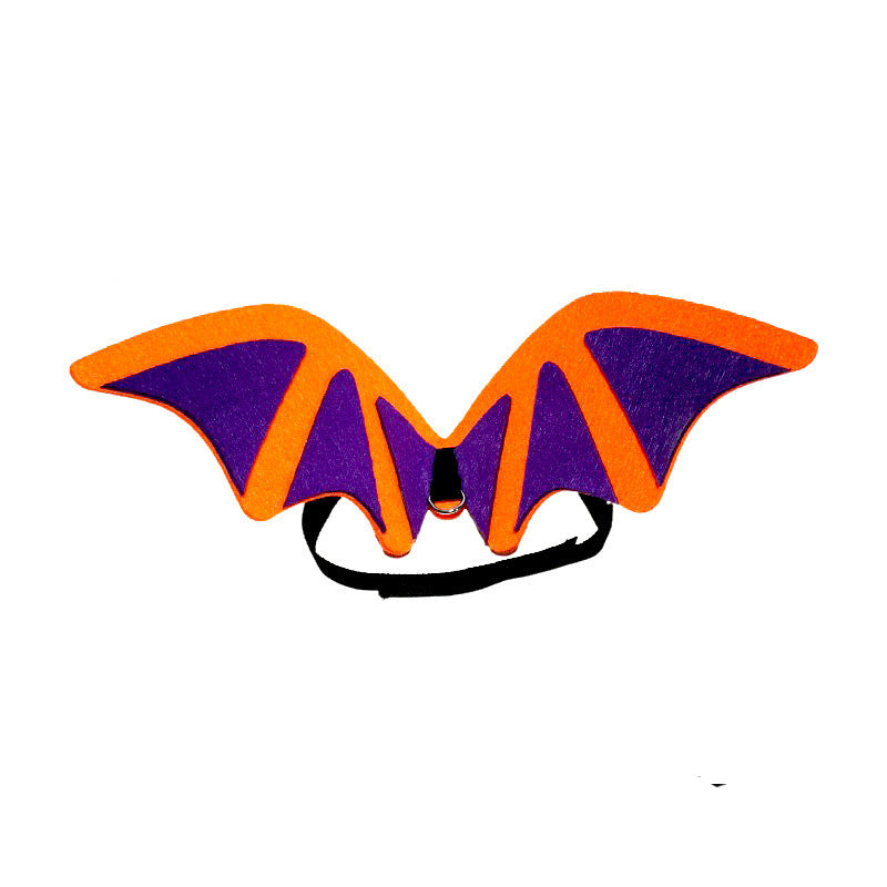 Halloween Pet Costume Set β Bat Wings, Bow Tie & Hat for Dogs & Cats
