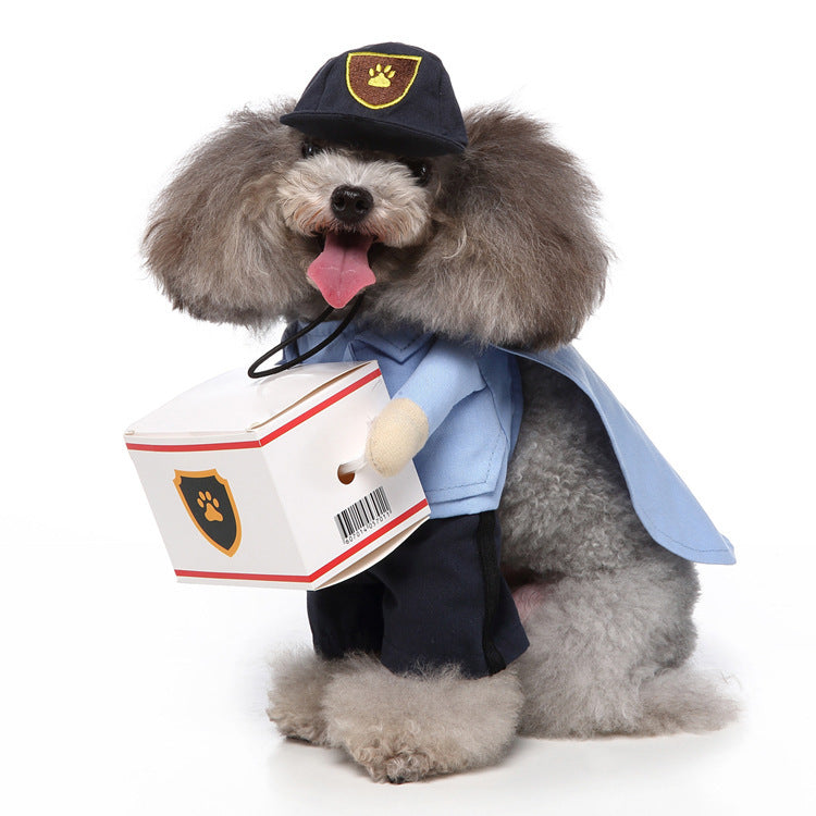 European & American Pet Cosplay Costumes – Funny Halloween Dog & Cat Outfits
