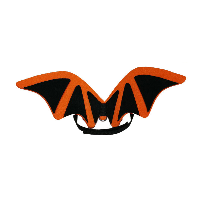 Halloween Pet Costume Set β Bat Wings, Bow Tie & Hat for Dogs & Cats