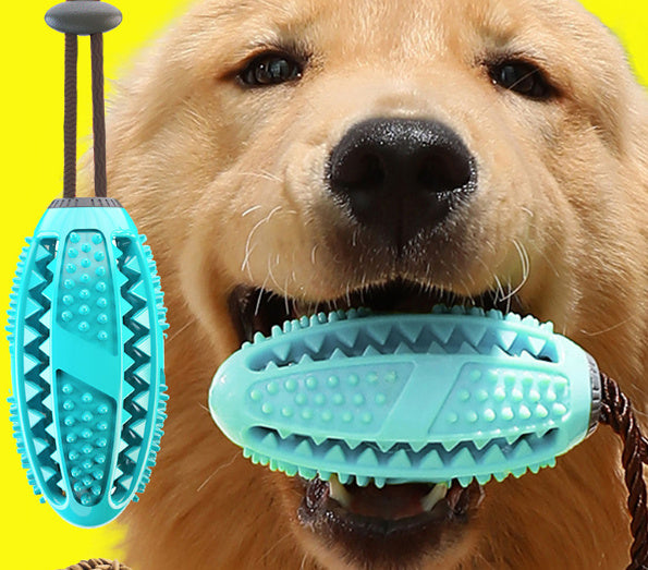 Dog Suction Cup Tug Toy with Interactive Ball – Chew Toy for Teeth Cleaning, Biting & Feeding