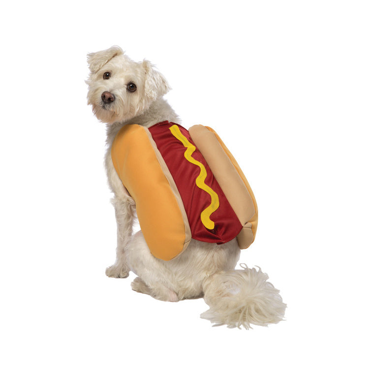 Hot Dog Pet Costume – Funny Halloween Outfit for Dogs & Cats