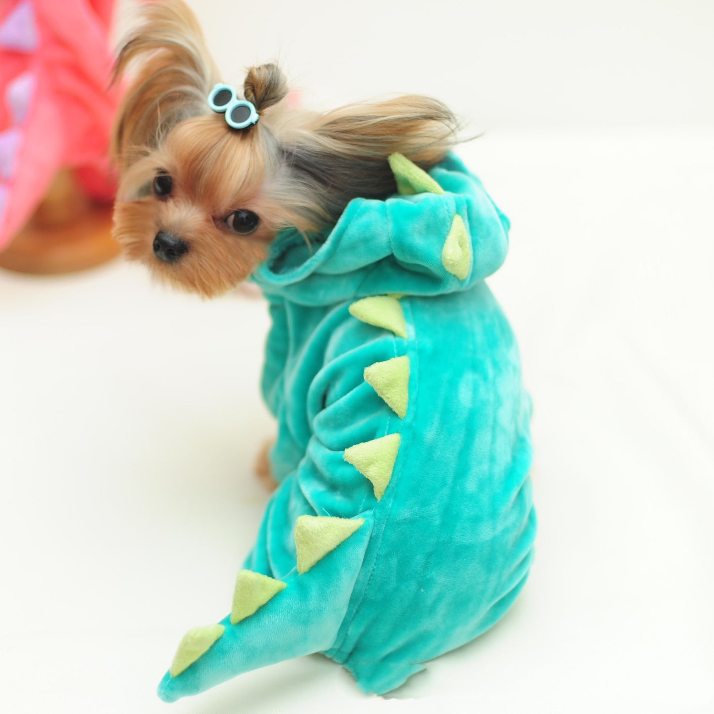 Dinosaur Pet Costume – Funny Halloween Outfit for Dogs & Cats