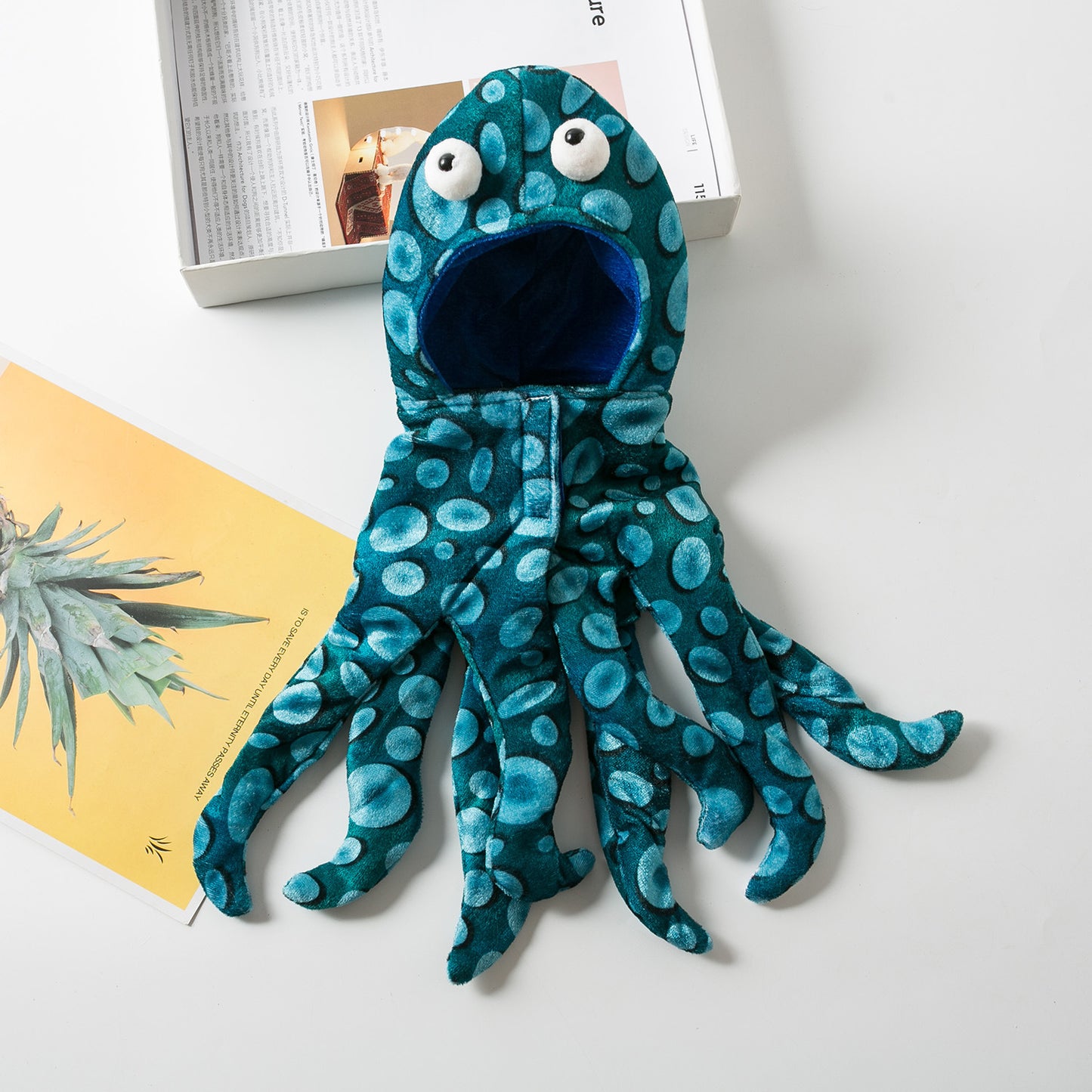Halloween Pet Octopus Hat – Funny Costume Headwear for Dogs & Cats