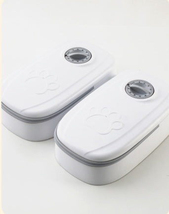 Smart Automatic Pet Feeder – Timed Dog & Cat Food Dispenser with Stainless Steel Bowl