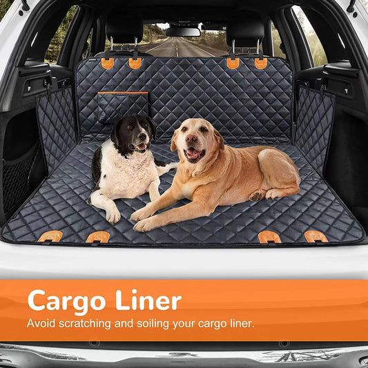 Waterproof Pet Car Seat Cover – Rear Seat Cushion Protector, Scratch & Dirt Resistant Dog Travel Mat