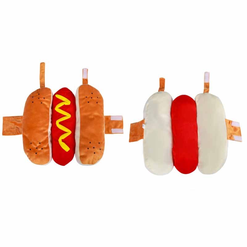 Hot Dog Pet Costume – Funny Halloween Outfit for Dogs & Cats
