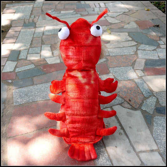 Funny Lobster Pet Costume – Halloween Outfit for Cats & Dogs
