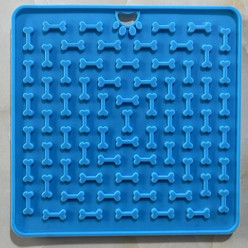 Silicone Lick Mat Slow Feeder for Dogs & Cats – Non-Slip, Freezer-Safe Licking & Snuffle Pad for Anxiety Relief & Healthy Digestion