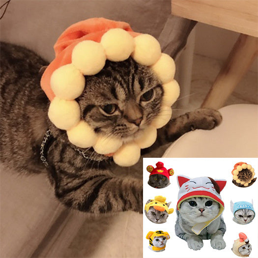 Funny Pet Hat – Halloween Headwear for Cats & Dogs | Photo Props
