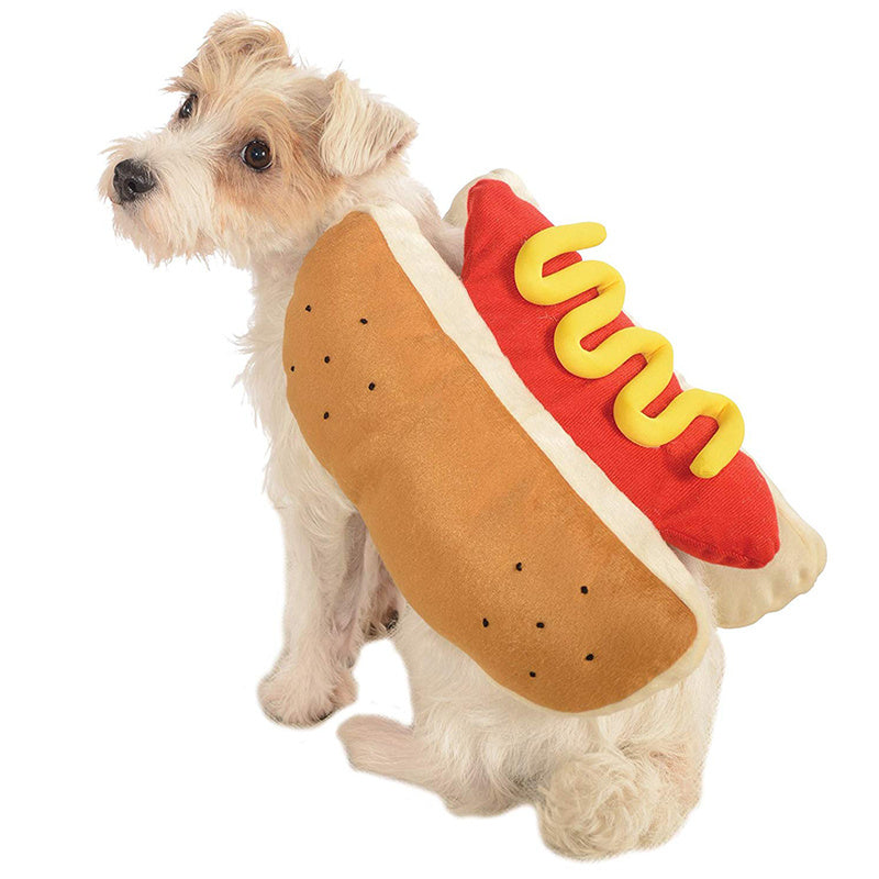 Hot Dog Pet Costume – Funny Halloween Outfit for Dogs & Cats