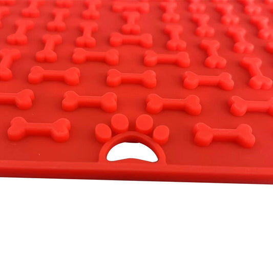 Silicone Lick Mat Slow Feeder for Dogs & Cats – Non-Slip, Freezer-Safe Licking & Snuffle Pad for Anxiety Relief & Healthy Digestion