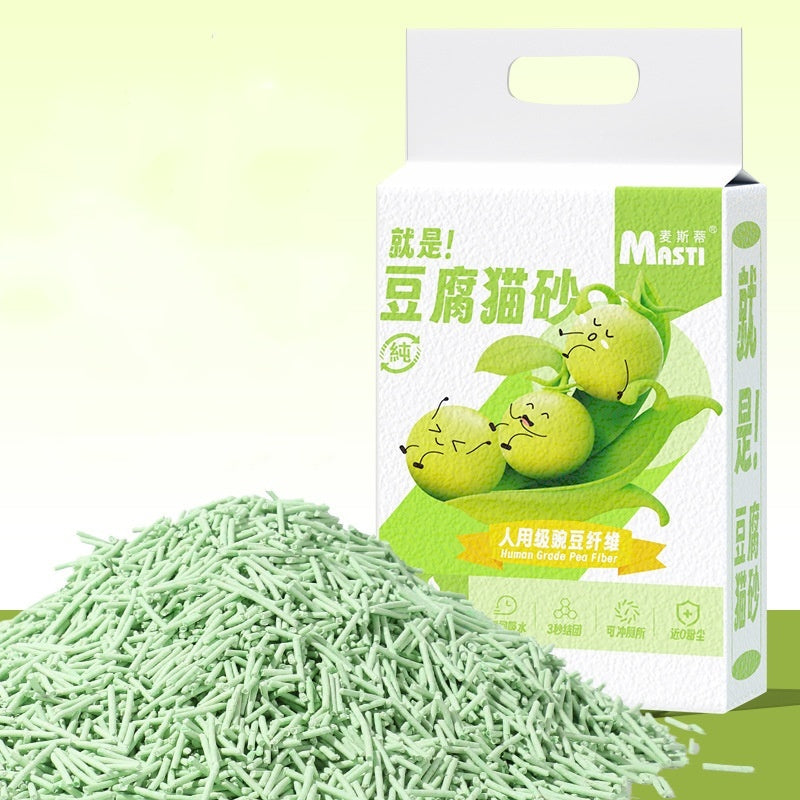 Plant Tofu Cat Litter 6L – Probiotics Odor Control, Biodegradable