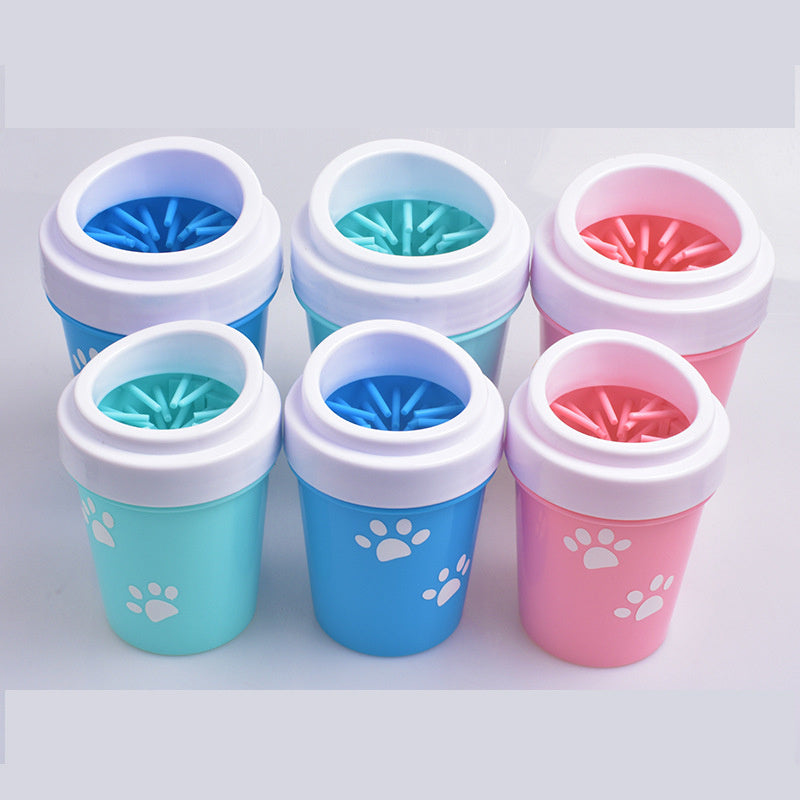 Pet Dog Foot Care – Silicone Paw Cleaner Cup for Muddy Paw