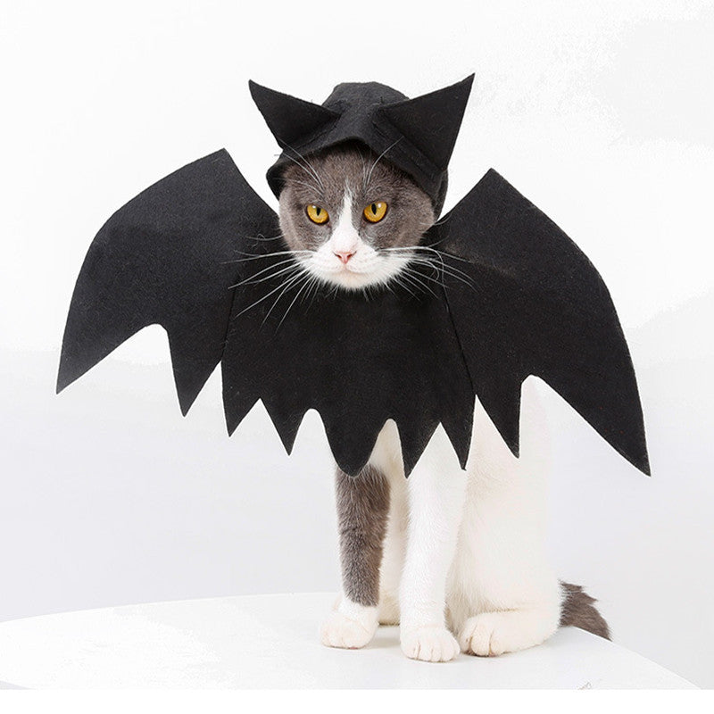 Halloween Pet Bat Wings – Funny Dog & Cat Costume Accessory