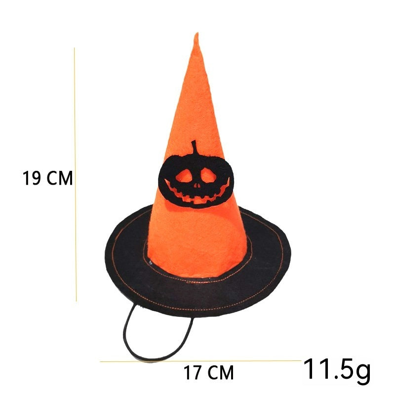 Halloween Pet Costume Set – Bat Wings, Bow Tie & Hat for Dogs & Cats