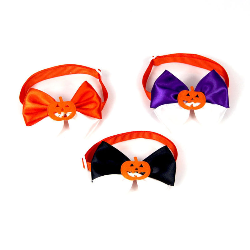 Halloween Pet Costume Set – Bat Wings, Bow Tie & Hat for Dogs & Cats