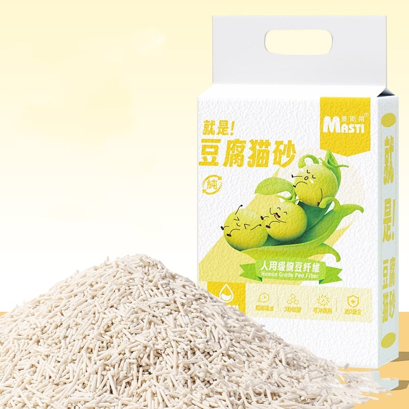 Plant Tofu Cat Litter 6L – Probiotics Odor Control, Biodegradable