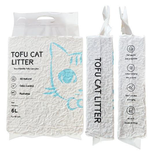 Food-Grade Tofu Cat Litter – Original Flavor, Biodegradable & Low-Dust