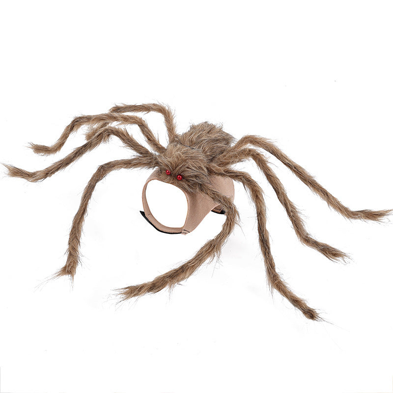 Halloween Spider Pet Costume – Big Scary Outfit for Dogs & Cats