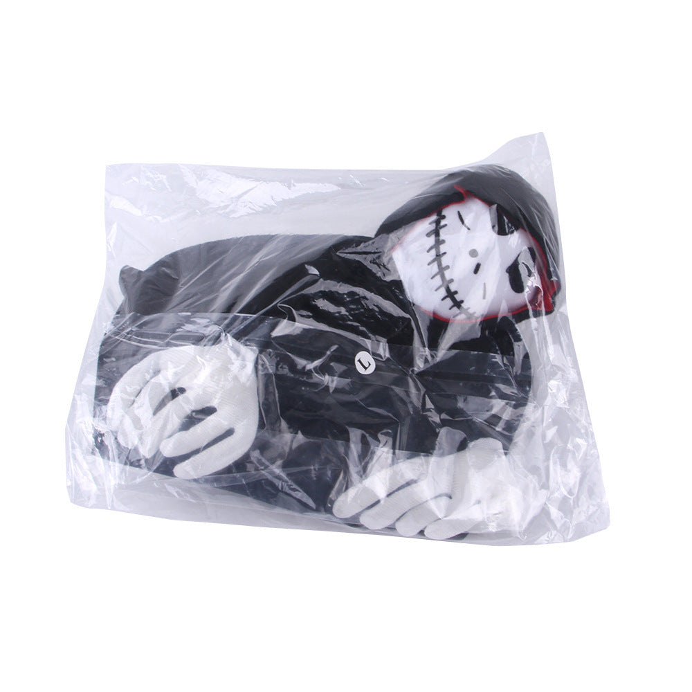 Funny Halloween Pet Rider Costume – Skeleton Hoodie Character Riding Dog Outfit