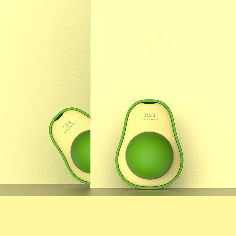 360° Rotating Avocado Catnip Mint Ball – Self-Healing Interactive Dental & Stress Relief Toy for Cats